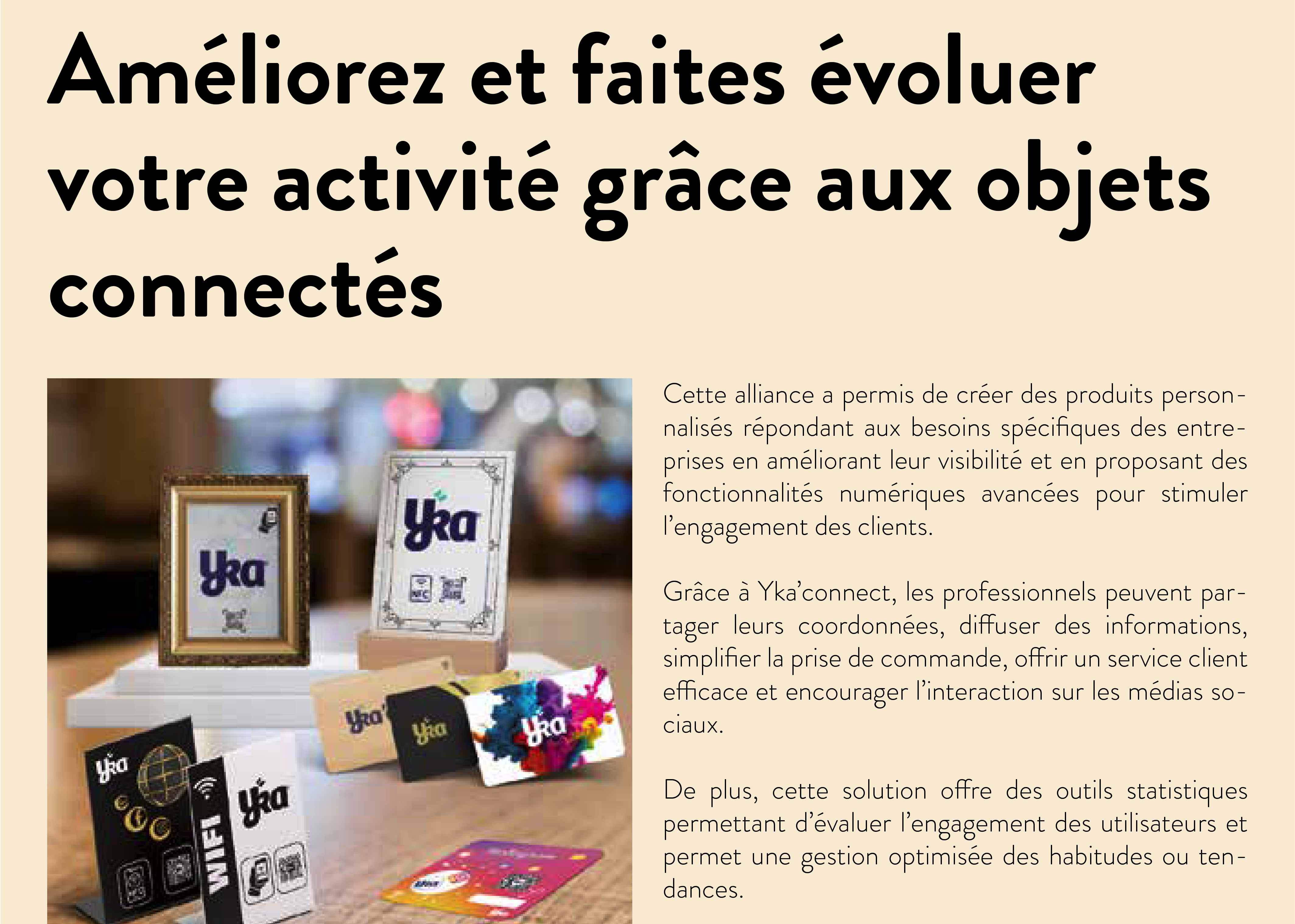 Ykaconnect dans le magazine Horesca Luxembourg - Avril/Mai 2024